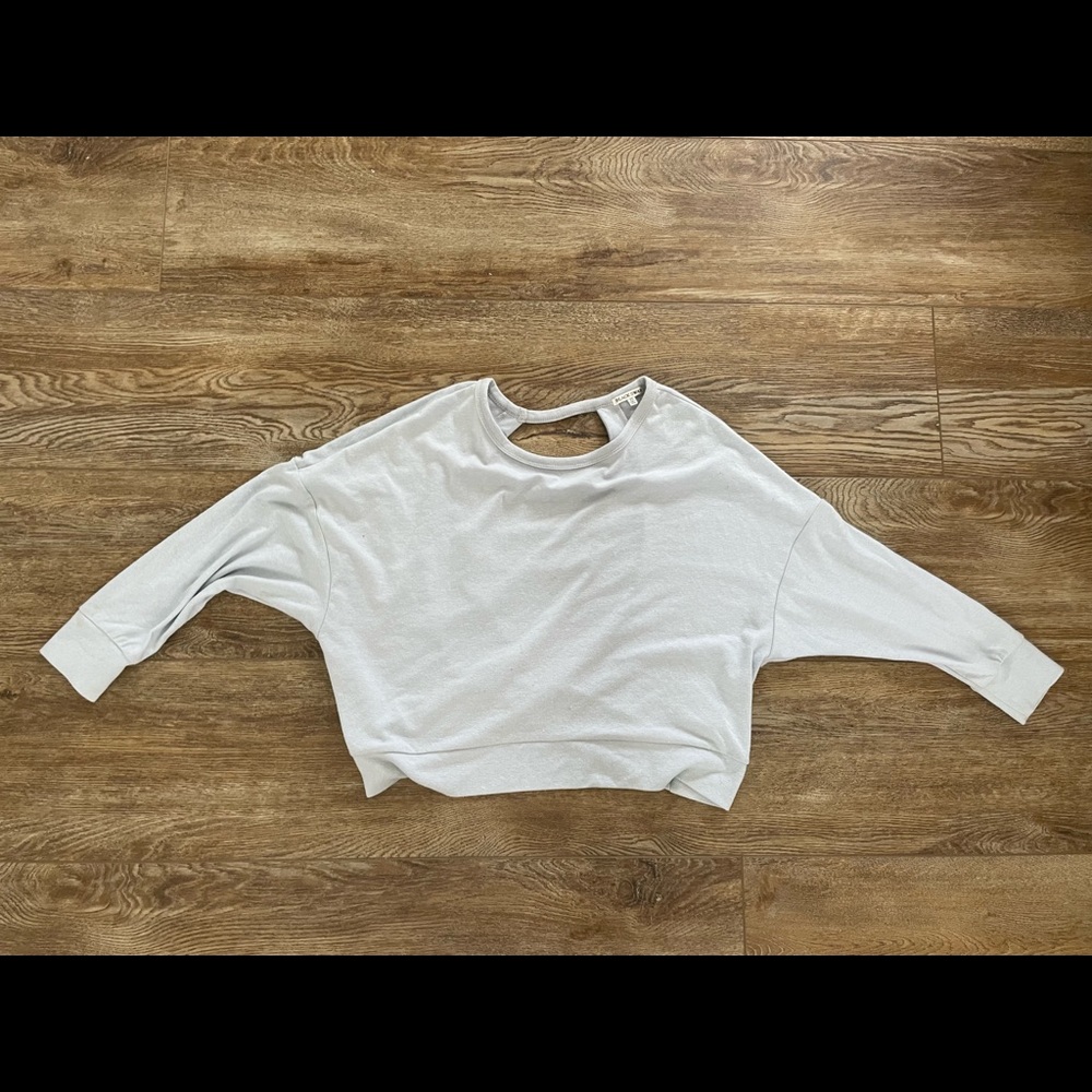 Light Blue Long Sleeve Sweater